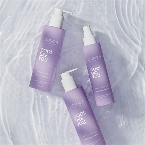 ICONIQUE Professional COOL LIKE YOU Perfect Blonde Silver Violet кондиціонер для нейтралізації