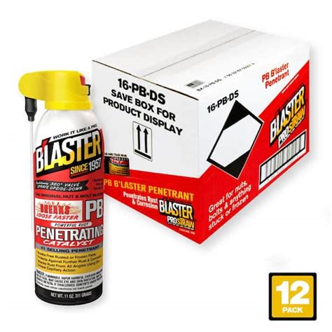 Blaster Oz Pb Penetrating Oil Pack Of Pb Ds The Home Depot