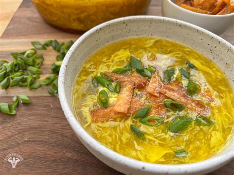 15 Minute Egg Drop Soup Fit Men Cook