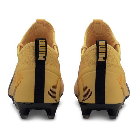 PUMA Puma ONE 20 3 FG Crampons moulés ultra yellow puma black orange