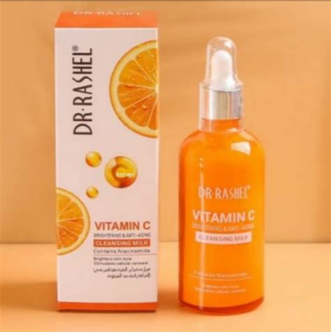 Dr Rashel Vitamin C Brightening And Anti Aging Cleaning Milk 100ml