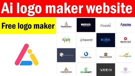 Ai Logo Maker Website How To Make A Logo Online Best Online Logo