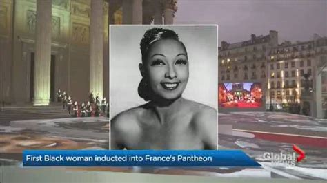 Josephine Baker Becomes 1st Black Woman Inducted Into France’s Pantheon Watch News Videos Online