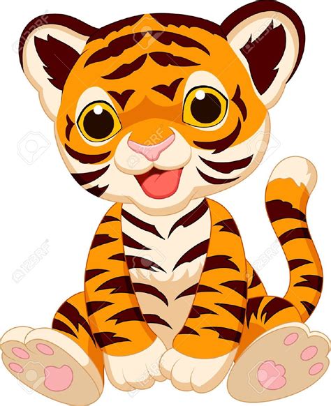 Cute Tiger Clipart Free Download On Clipartmag