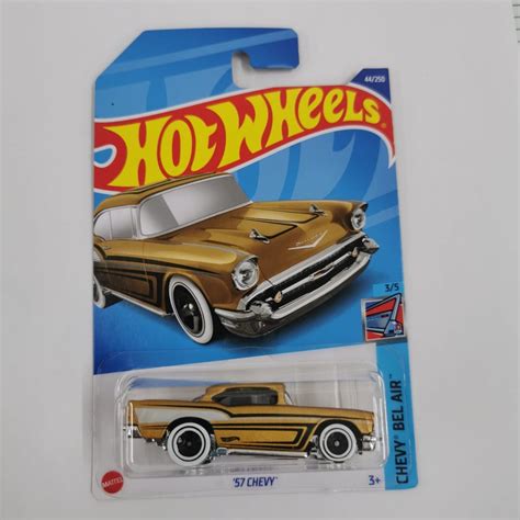 Jual Hot Wheels H22 57 CHEVY BEL AIR GOLD Gasser HW Hotwheels Shopee Indonesia