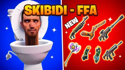 🚽 Skibidi Toilet Free For All 🚨 3581 7704 9805 By Smalczyk Fortnite