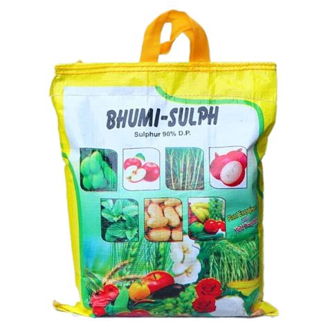 Bio Tech Grade Packaging Size Kg Bhumi Sulph Sulphur Fertilizer For