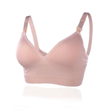 Maternity Nursing Bra Breastfeeding Pregnant Mother Mama Open Breast Bra Wire Free Sleep