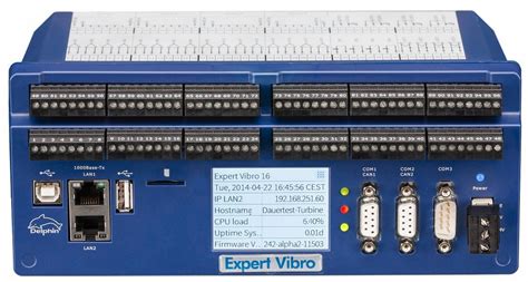 Delphin Technology Expert Vibro Vibration Monitoring Data Logger