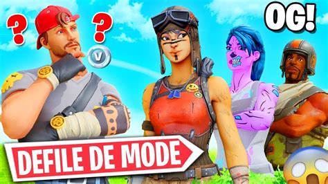 LIVE FR FORTNITE CONCOURS DE SKIN DÉFILÉ DE MODE EN PARTIE PERSO FAIS