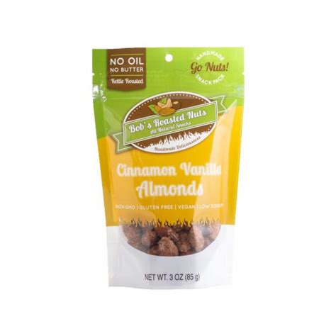 CINNAMON Almond Snack Packs (QTY. 6) - Bob's Roasted Nuts