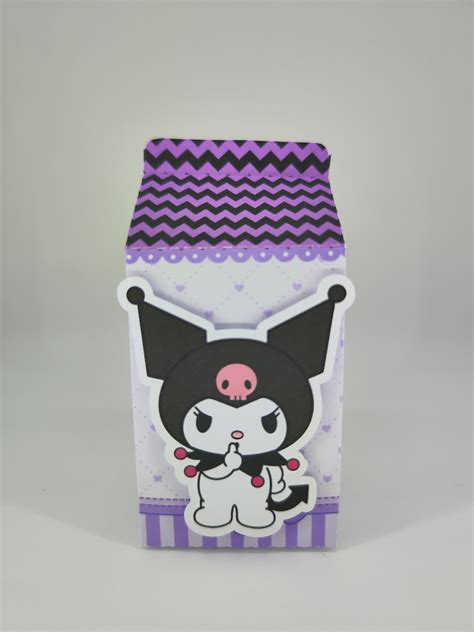 Kit Cx Cone Milk Personalizado Kuromi Pegue Monte Elo