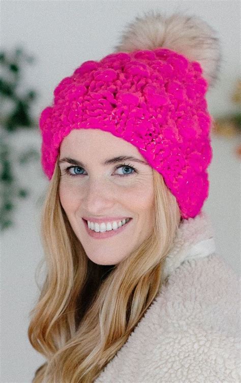 Simple Bobble Hat Knitting Pattern - Knitting Patterns