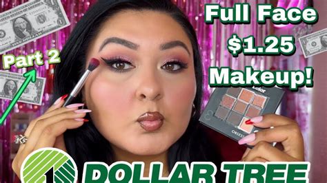 Massive Dollar Tree Haul Try On New Affordable Makeup Finds Tested