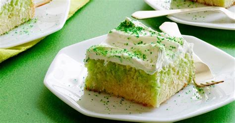 St Patrick S Day Lime Poke Cake Punchfork