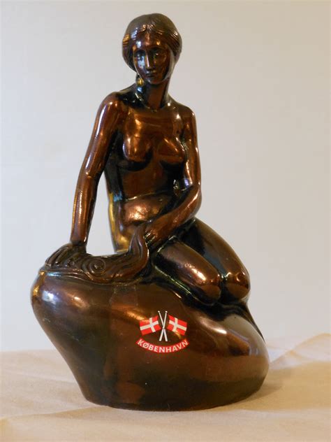 Copenhagen Little Mermaid Bronze Cast Sculpture