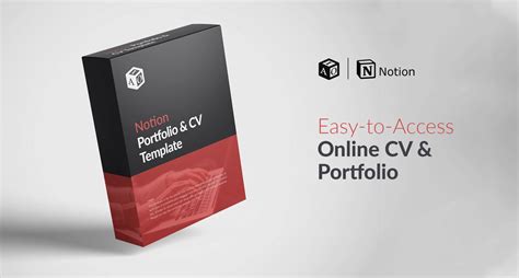 Portfolio & CV Template - Notion Templates Hub