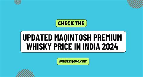 December Maqintosh Premium Whisky Price In India Prices List