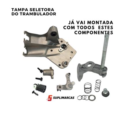 Tampa Seletora Trambulador Corsa Celta Astra Prisma Sistema A Cabo