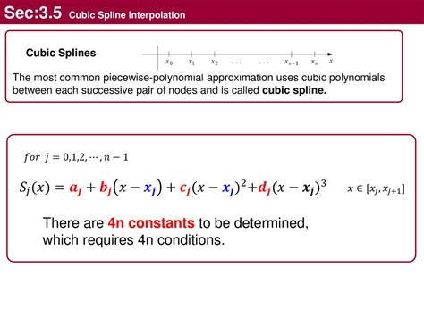 Cubic Spline Interpolation Ppt Download