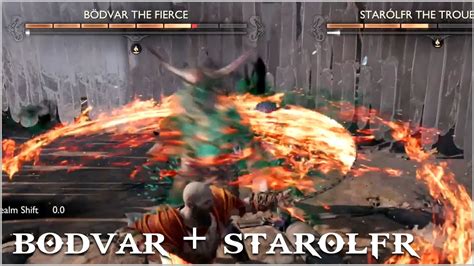 Bodvar The Fierce And Starolfr The Troublesome Berserkers God Of War