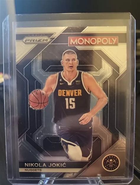 Nikola Jokic Panini Monopoly Prizm All Stars Ps Denver