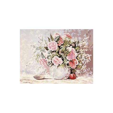 11382 Страмин с рисунком под вышивку нитками Collection D'Art купить в ...