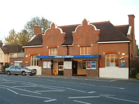 London Tube Chigwell Station Building London Underground London Tube