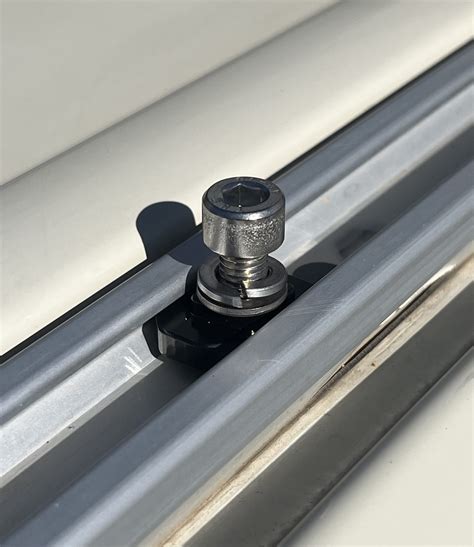 Starlink Sprinter Van Roof Rail Mount T Slot Nuts Axia Alloys