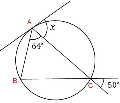 Alternate Segment Theorem Worksheet