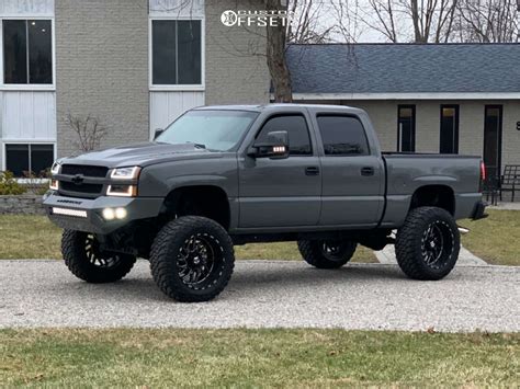 2005 Chevrolet Silverado 1500 Wheel Offset Super Aggressive 46 Off