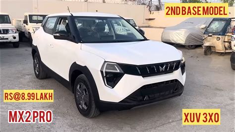 Mahindra Xuv 3xo Mx2 Pro Variant Base Model The Stg Cars Youtube