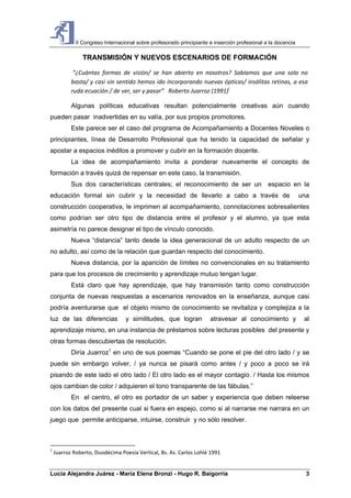 Transmisi N Y Nuevos Escenarios De Formaci N Pdf