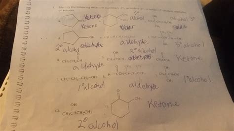 Solved Name And Classify The Following Organic Compounds As Chegg