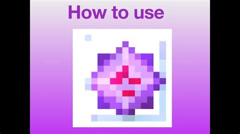 (How to use an end crystal) in Minecraft