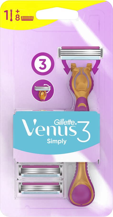 GILLETTE VENUS Simply 3 maszynka do golenia 3 ostrzowa z wkładami