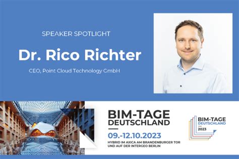 Btd Speaker Update Dr Rico Richter Bim Tage Deutschland