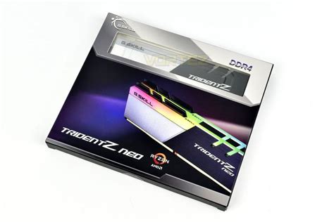 G.SKILL Trident Z Neo 3600MHz Review - Packaging & Product