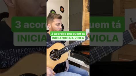 Quais acordes aprender primeiro na viola caipira Vídeo aula de viola