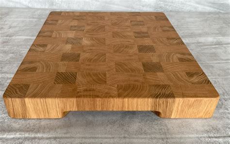 Oak End Grain Chopping Board Hardwood Chopping Boards Cornwall