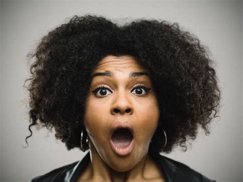 Black Woman Shocked Expression Stock Photos Pictures And Royalty Free