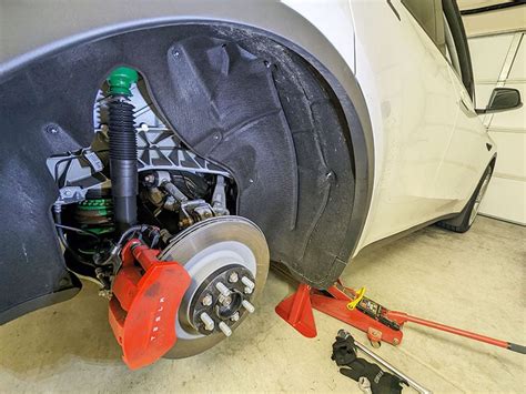 Tein Flex Z Coilovers Model Y Install And Review Tesla Motors Club