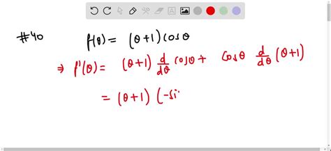 En Los Ejercicios A Encontrar La Derivada De La Funci N