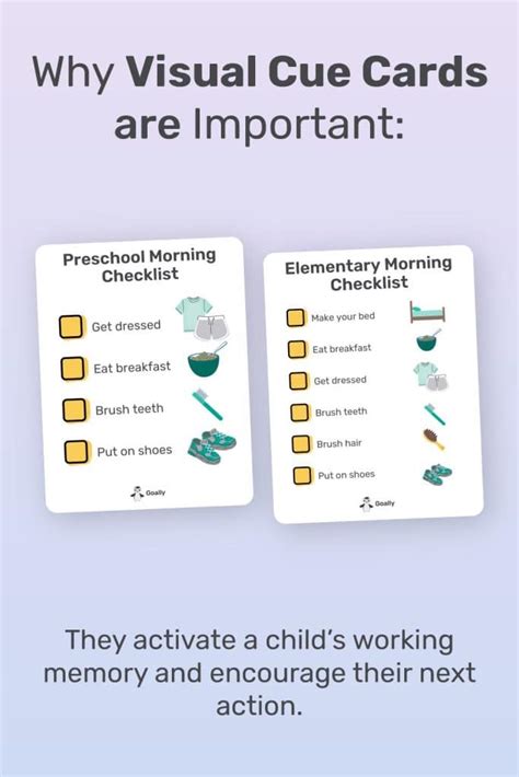 Free Printable Cue Cards For Behavior Goally Apps And Tablets For Kids