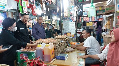 Jelang Idul Fitri BPKN Sidak Ke Pusat Pasar Medan Pantau Harga Dan