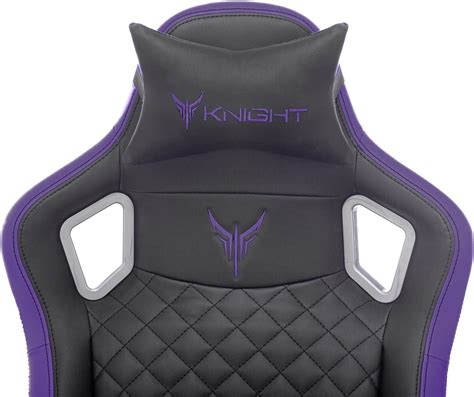 Кресло игровое Knight Outrider, обивка: эко.кожа, цвет: черный ...