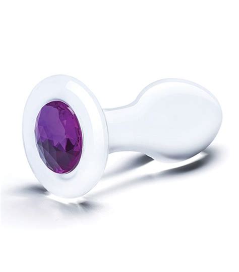 Bling Glass Anal Plug TheAdultToyShop