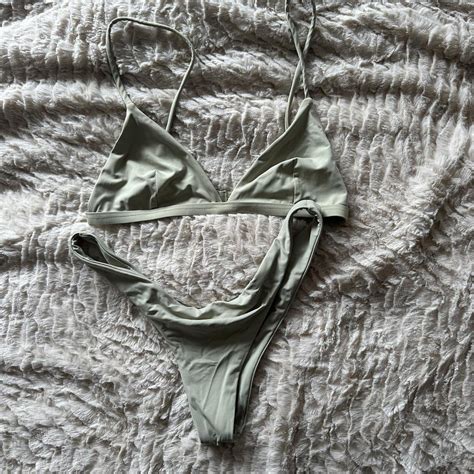 Mint Green Bikini Set Depop