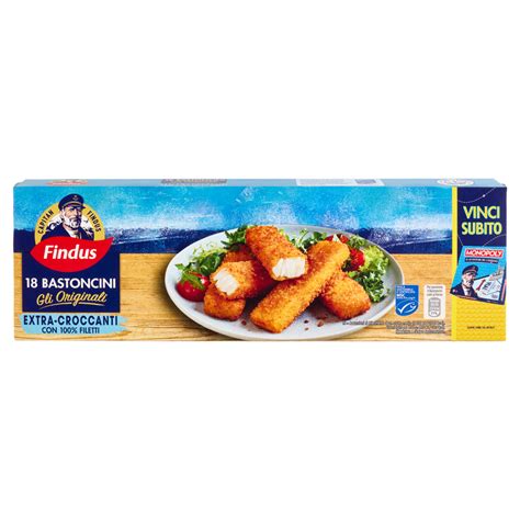 Capitan Findus 18 Bastoncini Con 100 Filetti Di Merluzzo 450 G Carrefour