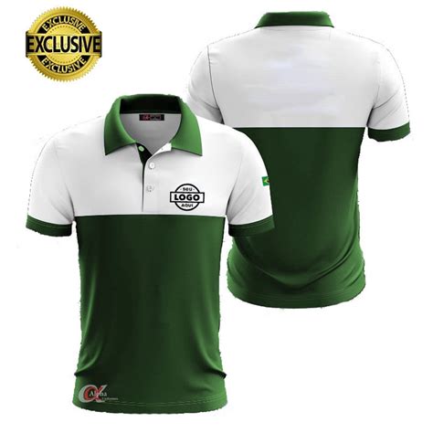 Camisa Polo Personalizada Kit 10 Pcs Para Empresa Alpha Uniformes